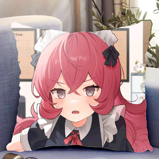 蔚蓝档案枣伊吕波周边双面抱枕照片带枕芯靠枕靠垫枕头礼物可定制