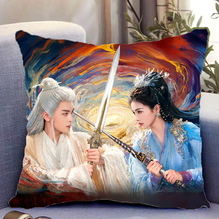 临江仙周边双面抱枕曾舜晞白鹿照片带枕芯靠枕靠垫枕头礼物可定制