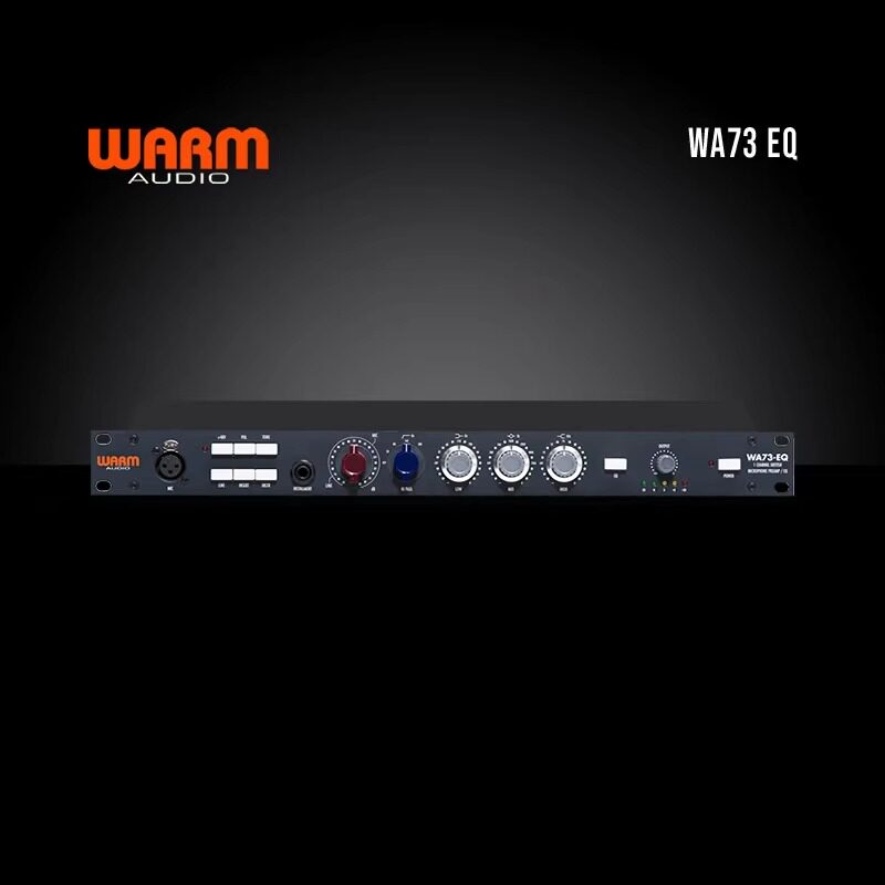 Warm Audio WA73-EQ 录音棚单通道话筒放大器 话放均衡器带EQ调节