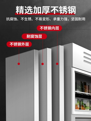 格盾 Универсальный охлаждаемый стенд для коммерческого использования из нержавеющей стали