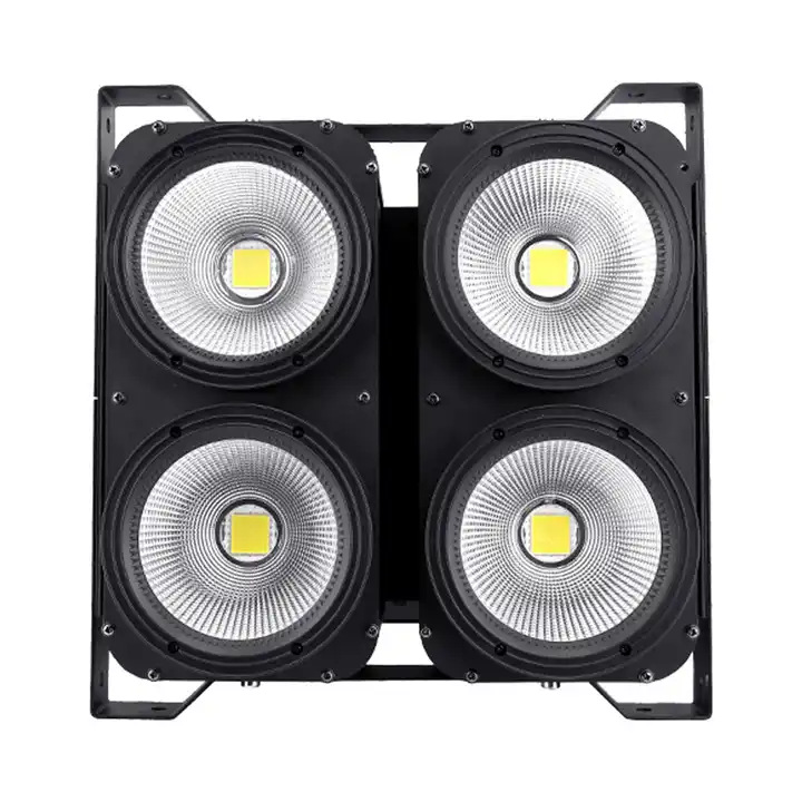 COB四眼观众灯 两眼婚庆演出led舞台面光灯车展补光灯 酒吧爆闪灯