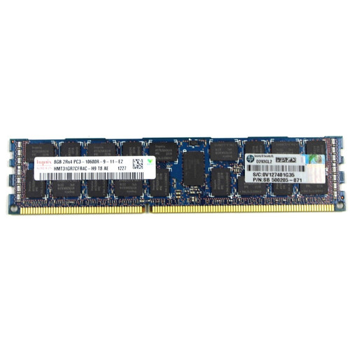 HP 500205-071 500662-B21 8G  2Rx4 PC3-10600R 服务器内存