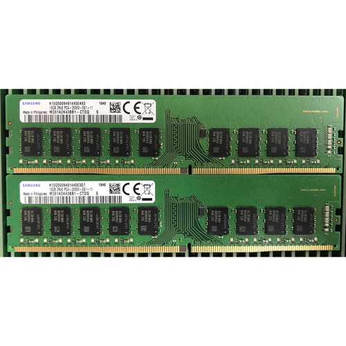 三星16G 2RX8 PC4-2666V-EE1-11纯ECC服务器内存M391A2K43BB1-CTD