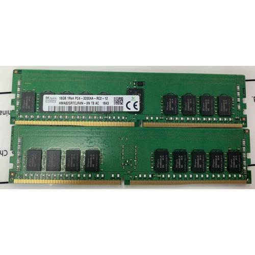 SK现代海力士16G 1RX4 PC4-3200AA-R服务器内存 HMA82GR7CJR4N-XN