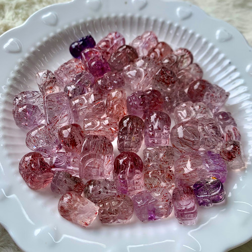 天然顺发超七貔貅吊坠三轮骨干