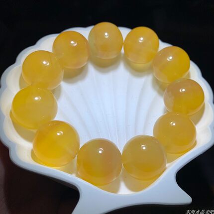 天然大颗粒多色系萤石水晶手链西瓜双色萤石手串转运饰品送礼物女