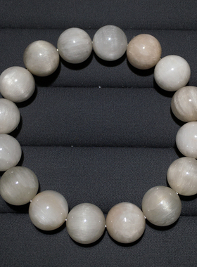 天然冰透白兔毛手串单圈女维纳斯