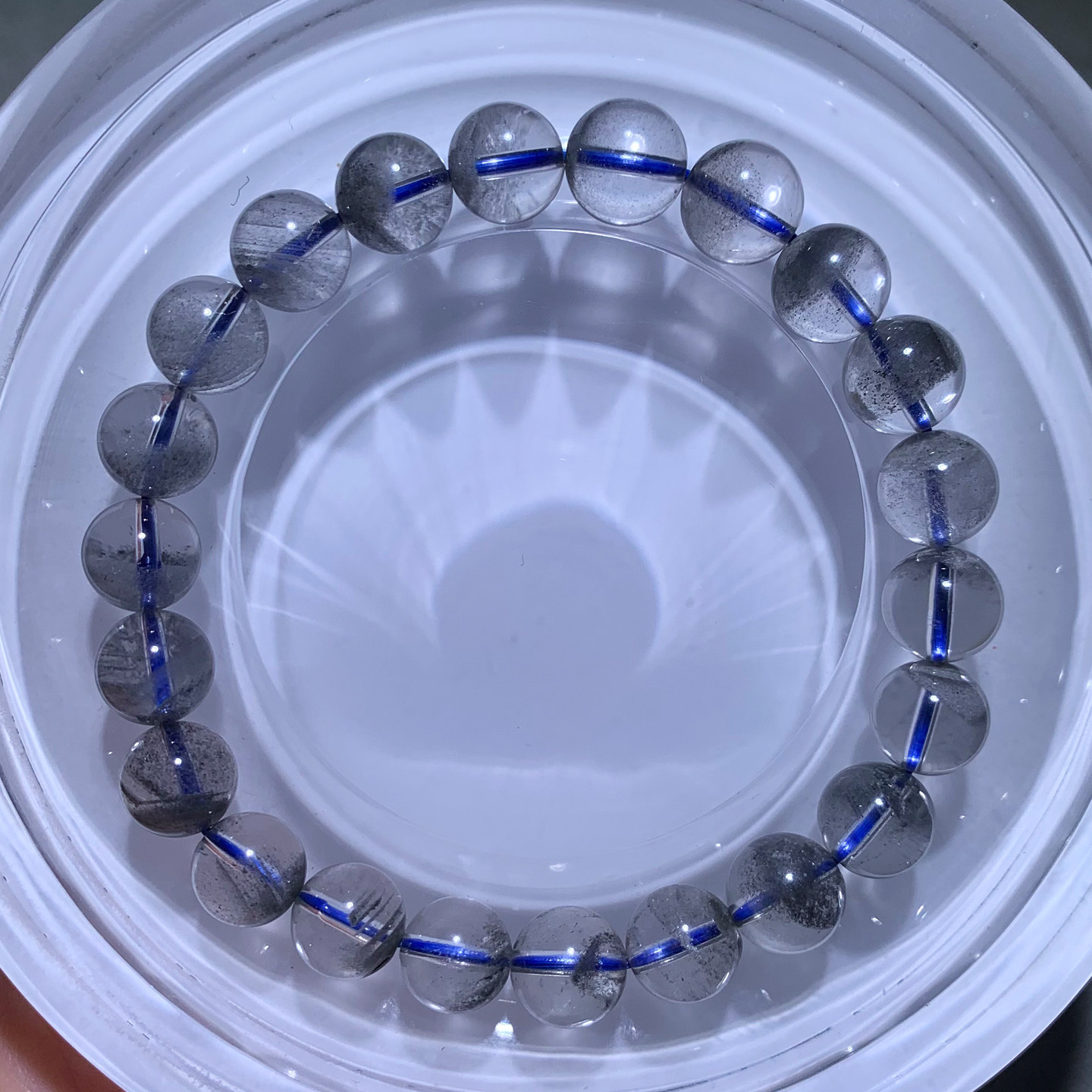 天然蓝幽灵手链异象幽灵半盆水晶灰兔毛手串蓝发晶男女送礼饰品女,饰品/流行首饰/时尚饰品新,手链,淘宝优惠券,粉丝福利购,淘宝优惠卷