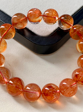 天然糖纸胶花水晶手链送礼物男女