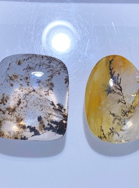 天然老矿胶花小树吊坠饰品