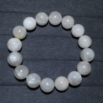 天然顺发白兔毛单圈手链饰品礼物