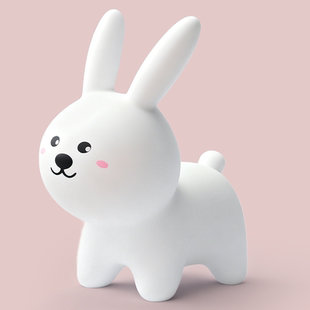 跳跳马宝宝防摔充气马跳跳鹿儿童可坐骑玩具一周岁1-2骑马3摇摇马