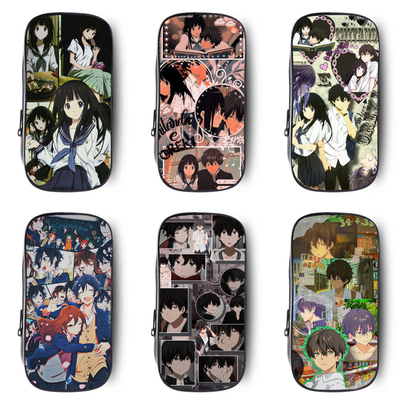 冰菓折木奉太郎文具盒女帆布笔袋高中生文具收纳袋中小学生铅笔盒