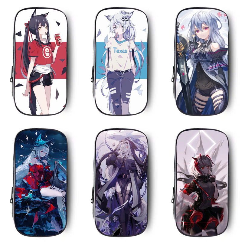 明日方舟米娅小学生铅笔盒帆布