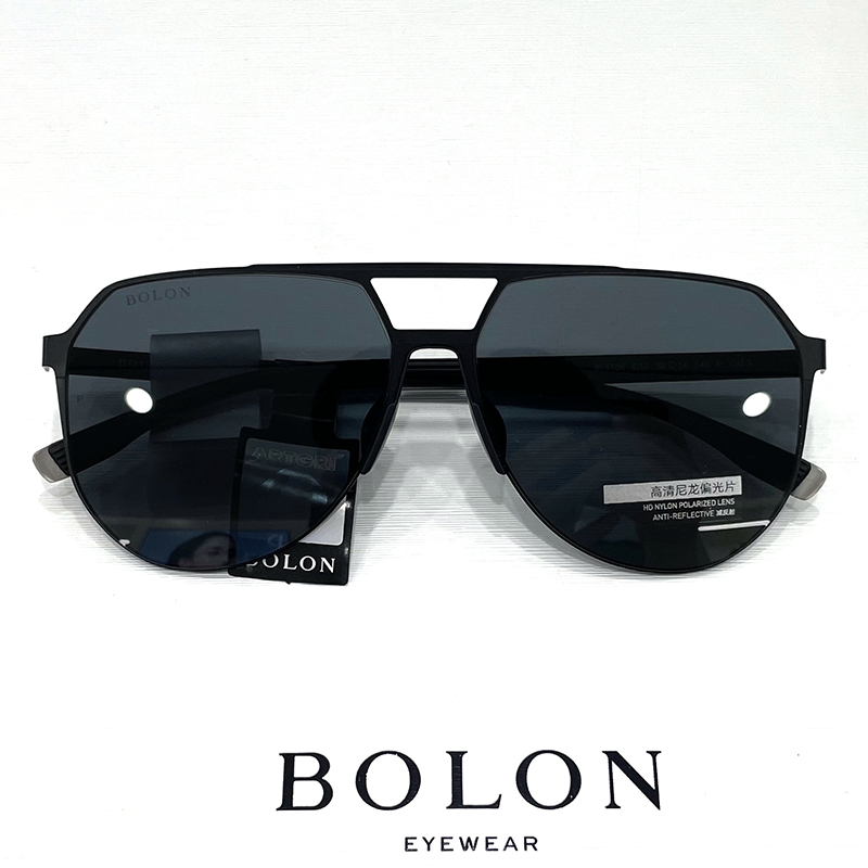 BOLON暴龙2024新品眼镜太阳镜飞行员框蛤蟆镜男款驾驶墨镜BL8106