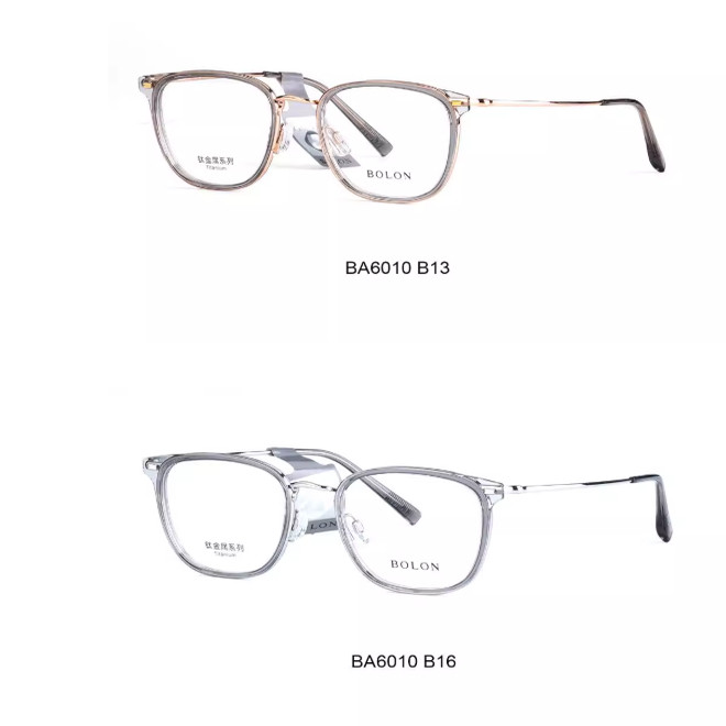 BOLON暴龙近视眼镜框女素颜24新品BA6010时尚可配度数纯钛镜架男