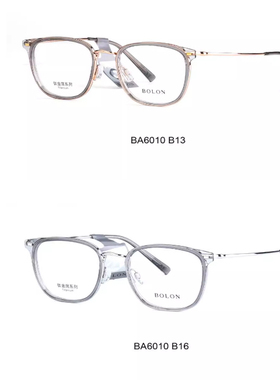 BOLON暴龙近视眼镜框女素颜24新品BA6010时尚可配度数纯钛镜架男