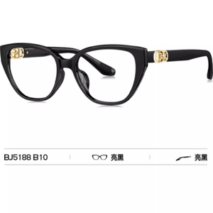 BOLON暴龙近视眼镜框25新品BJ5188素颜猫眼黑框镜架配镜女