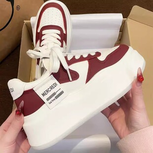 爆款内增高小白鞋女款2026夏季厚底鞋ins潮百搭小众爆款运动板鞋