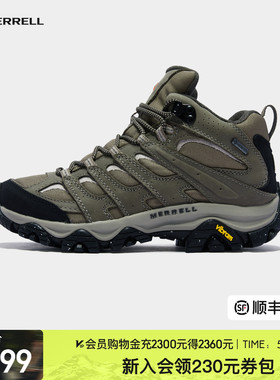 MERRELL迈乐MOAB3 GTX专业防水登山鞋女新品户外防滑中高帮徒步鞋