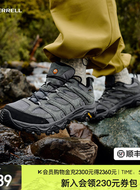 MERRELL迈乐MOAB3 GTX防水户外专业登山徒步鞋男女防滑耐磨运动鞋