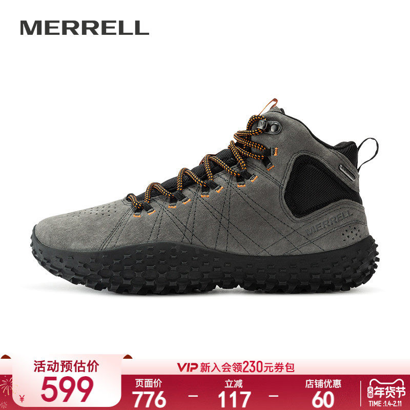 MERRELL���ֻ��������˶�Ь�п�WRAPT WP�а������ĥ��������Ь
