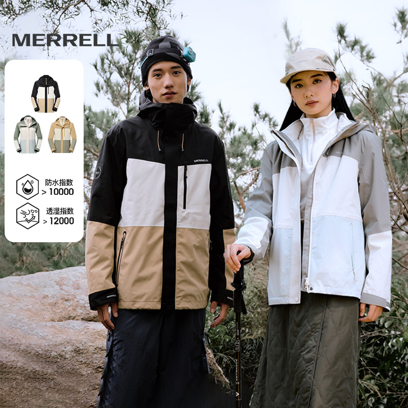 三合一冲锋衣防水抓绒外套情侣