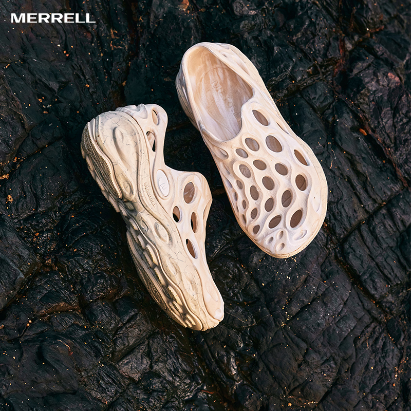 MERRELL迈乐毒液3丨厚底洞洞鞋男女一脚蹬沙滩凉鞋情侣钓鱼溯
