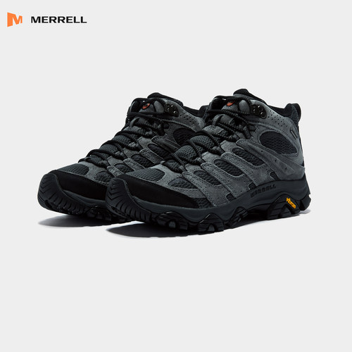 MERRELL迈乐MOAB3新色中高帮登山鞋男女防水防滑户外专业徒步鞋
