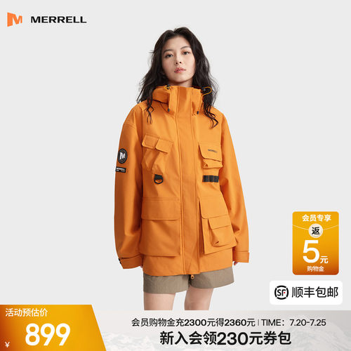MERRELL男女同款外套防泼水