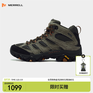 新款 男户外防滑中高帮徒步鞋 GTX专业防水登山鞋 MERRELL迈乐MOAB3