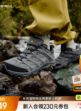 MERRELL迈乐MOAB3 GTX防水户外专业登山徒步鞋男女防滑耐磨运动鞋