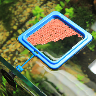 鱼缸喂食圈投食器水族箱智能投食圈悬浮式 喂食器自动喂鱼器浮力