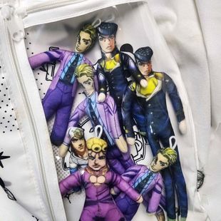 jojo奇妙冒险抽象乳鼠干有骨铁丝动娃娃玩偶周边乔鲁诺乔巴纳有骨