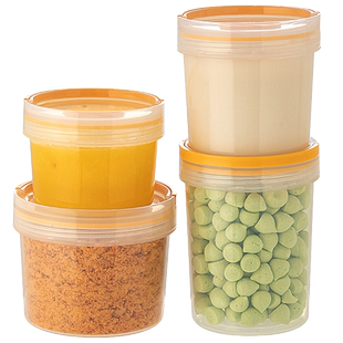 宝宝辅食盒保鲜盒储存蛋羹碗专用婴儿辅食碗杯奶粉密封罐工具全套