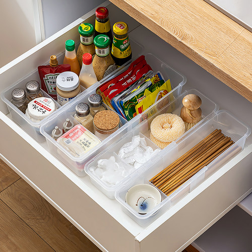 厨房抽屉式置物架分层收纳架