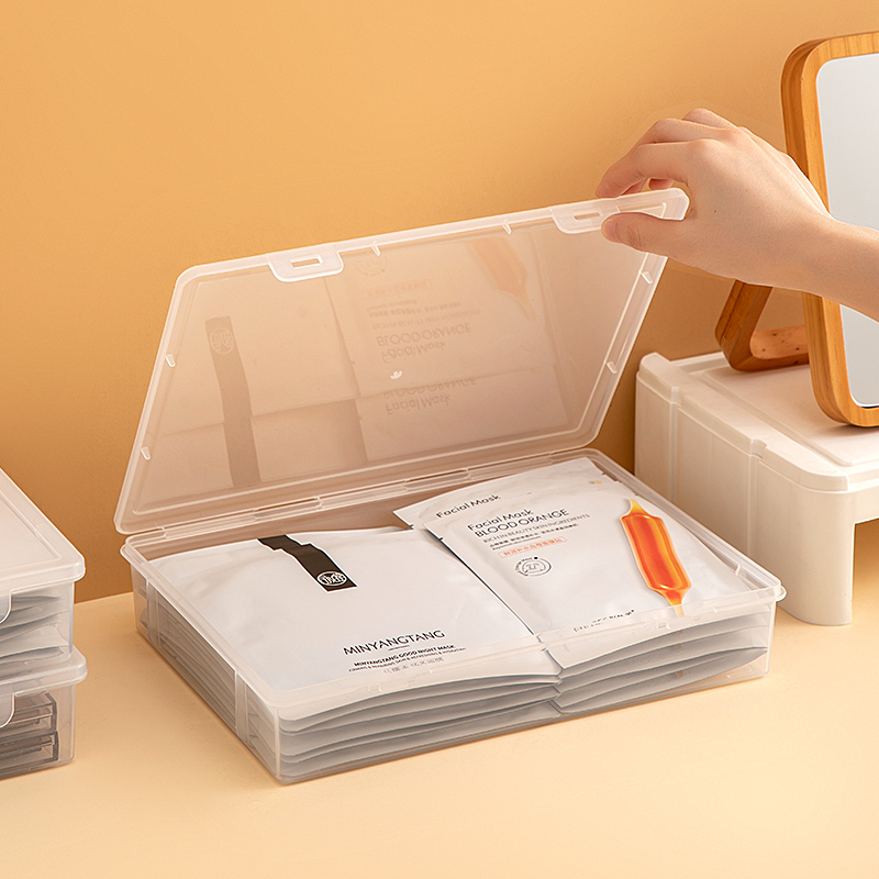 梳妆台放护肤化妆品收纳盒