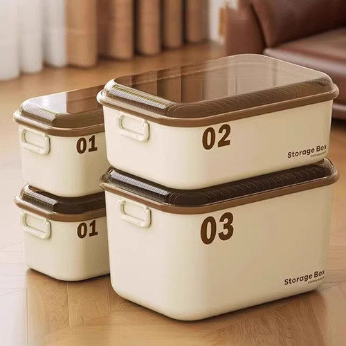 收纳箱整理箱大容量超大玩具储物箱衣服衣柜床底家用零食塑料筐子