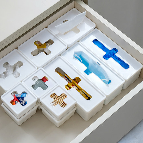 一次性保鲜袋收纳盒十字口抽取式