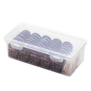 日抛美瞳收纳盒透明亚克力多格盒子大容量防尘多副隐形眼镜收纳盒