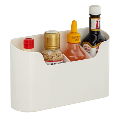 厨房柜门收纳盒壁挂免打孔