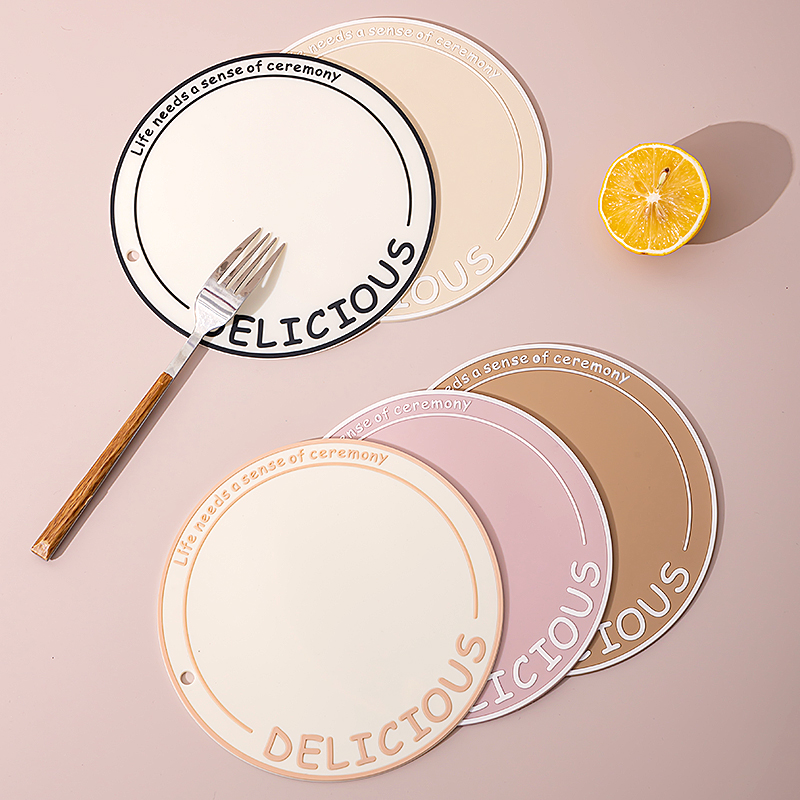 餐垫隔热垫法式轻奢奶油风