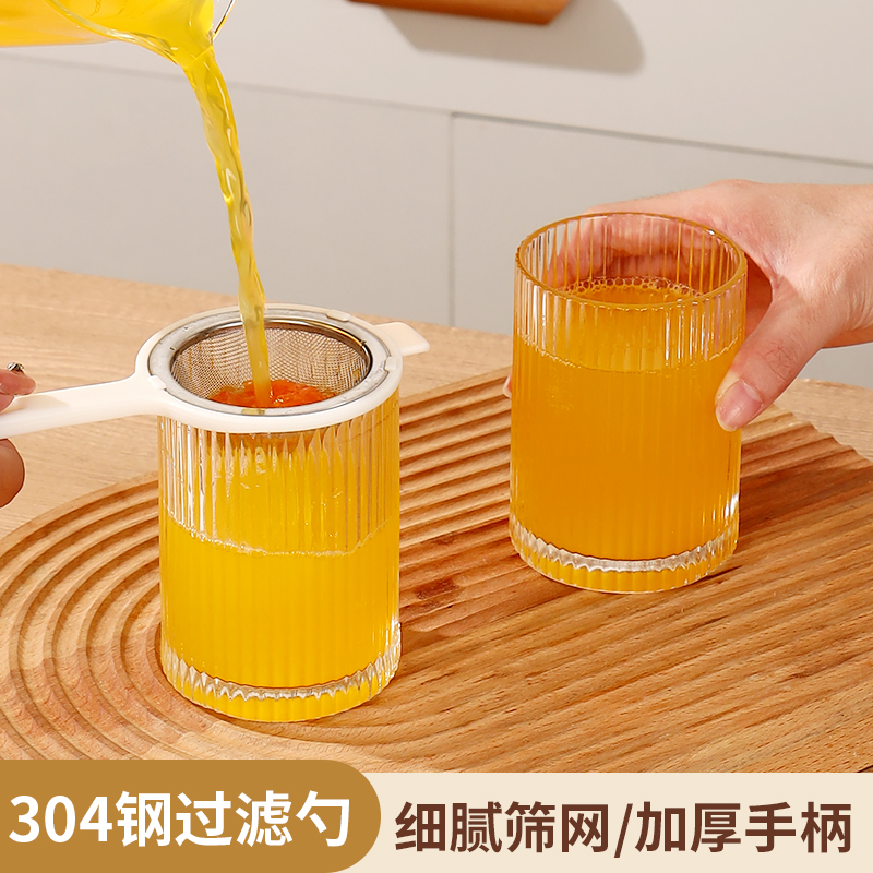 豆浆过滤漏勺食品级304不锈钢