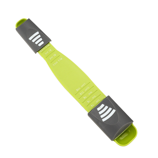 厨房家用可调节量勺带刻度克数控盐奶粉勺子计量刻度勺烘焙工具