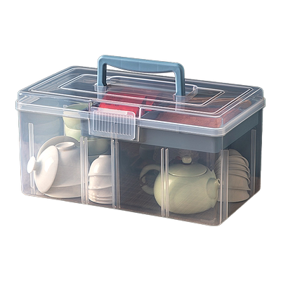 茶具收纳盒桌面茶杯水杯分格盒