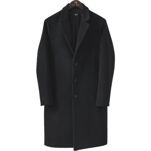 特惠碧舍毛呢大衣男冬季韩版修身短款呢子大衣