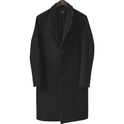 韩版碧舍韩版百搭毛呢大衣冬季