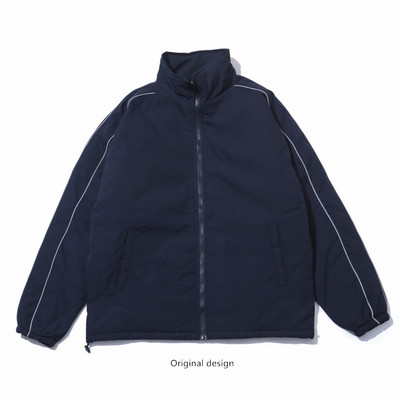 秋季日系复古立领棉衣夹克外套男