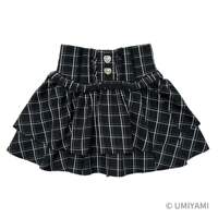 A black and white long-sleeved sailor collar bow lace shirt for girls in a subculture subculture set thumbnail 3