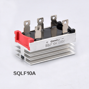 柴油发电机配件单相三相10A-1200V SQLF10A整流器QLF10A整流桥组